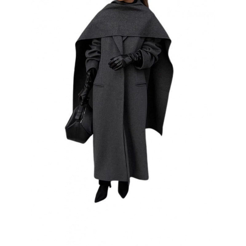 Dames grande taille manteau-wrap Chic und Stil