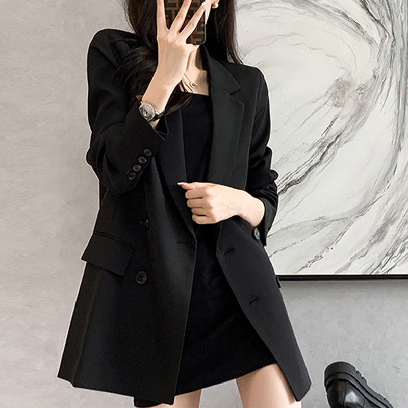 Veste oversize à double boutonnage pour femmes Chic und Stil