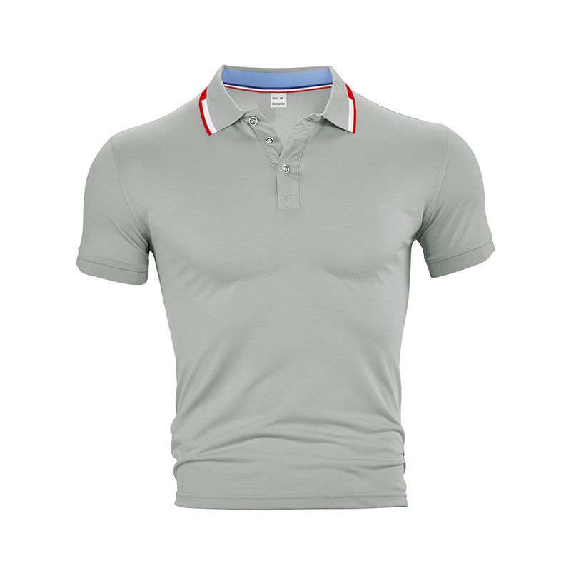 Polo shirt pour hommes avec col structuré et technologie respirante Chic und Stil