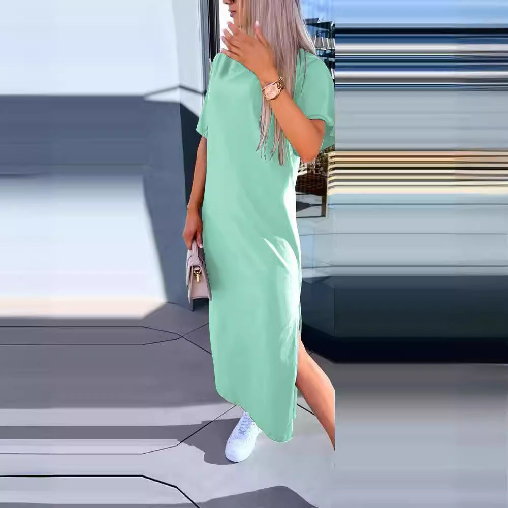 Robe maxi décontractée grande taille Chic und Stil pour femmes