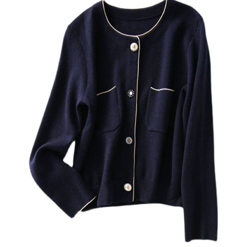 Cardigan ajusté pour femmes avec détails de poches Chic und Stil