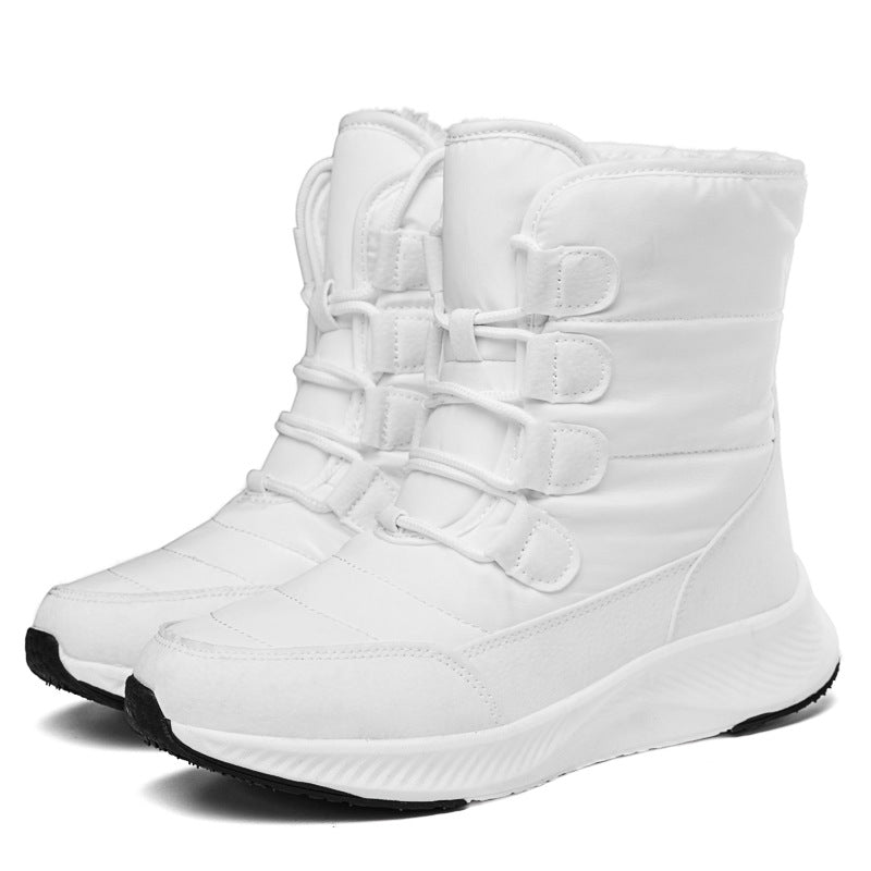 Bottes de sneaks d'hiver pour femmes avec doublure isolante et semelle antidérapante Chic und Stil