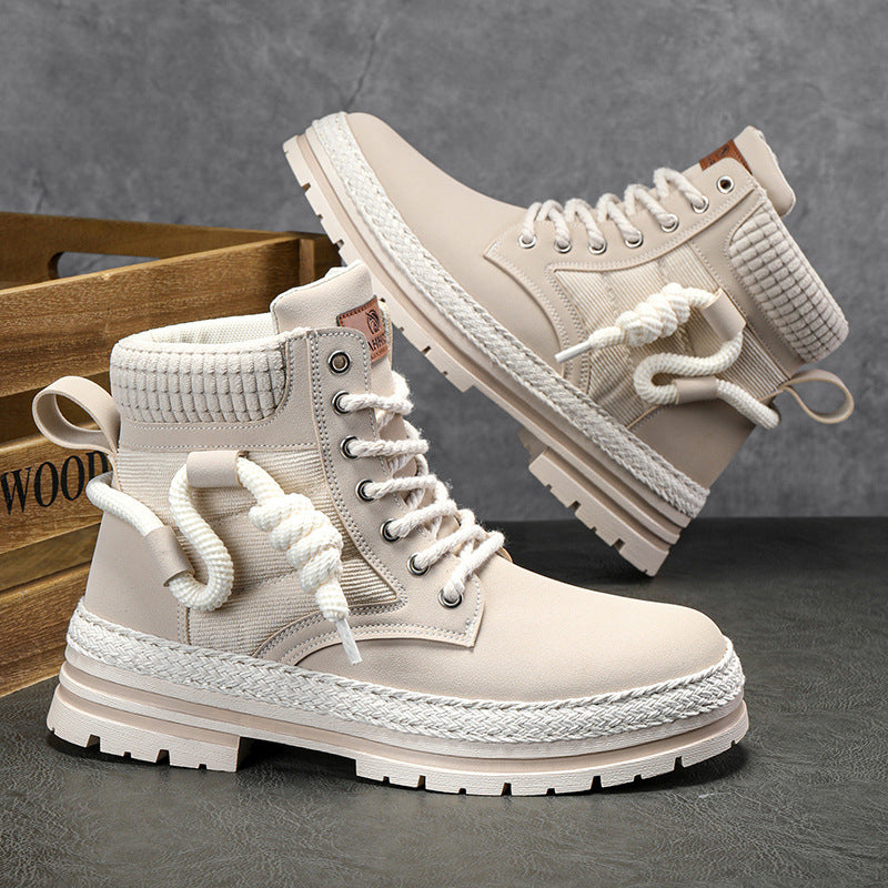 Bottes d'hiver modernes et confortables pour femmes avec col haut et semelle antidérapante Chic und Stil