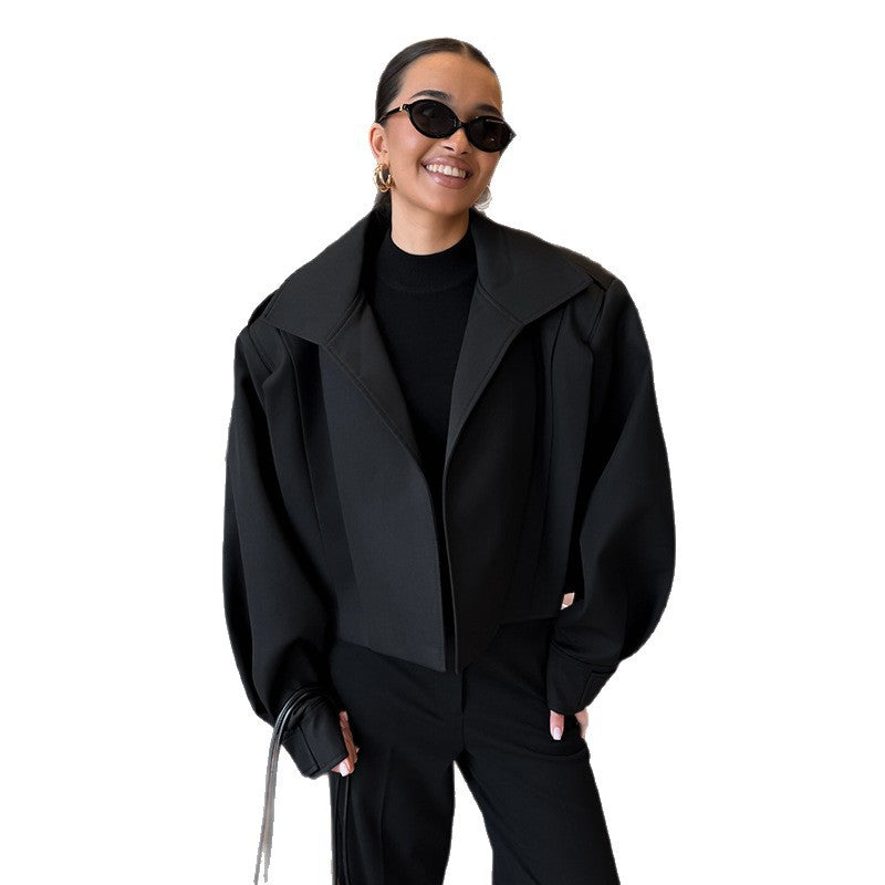 Blazer oversize à la mode pour femmes Chic und Stil