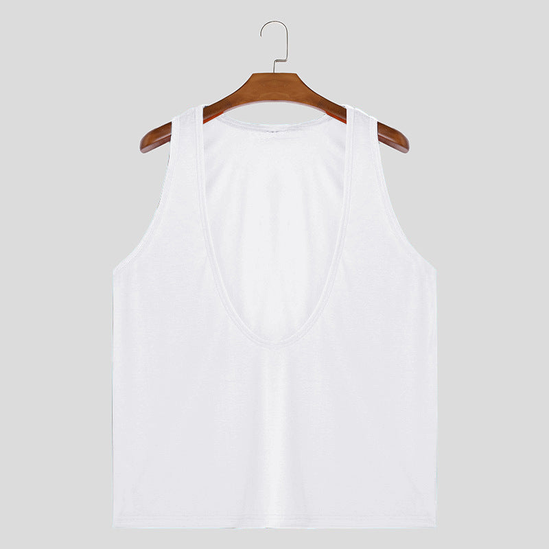 Homme T-shirt sans manches sportif en matériau respirant Chic und Stil