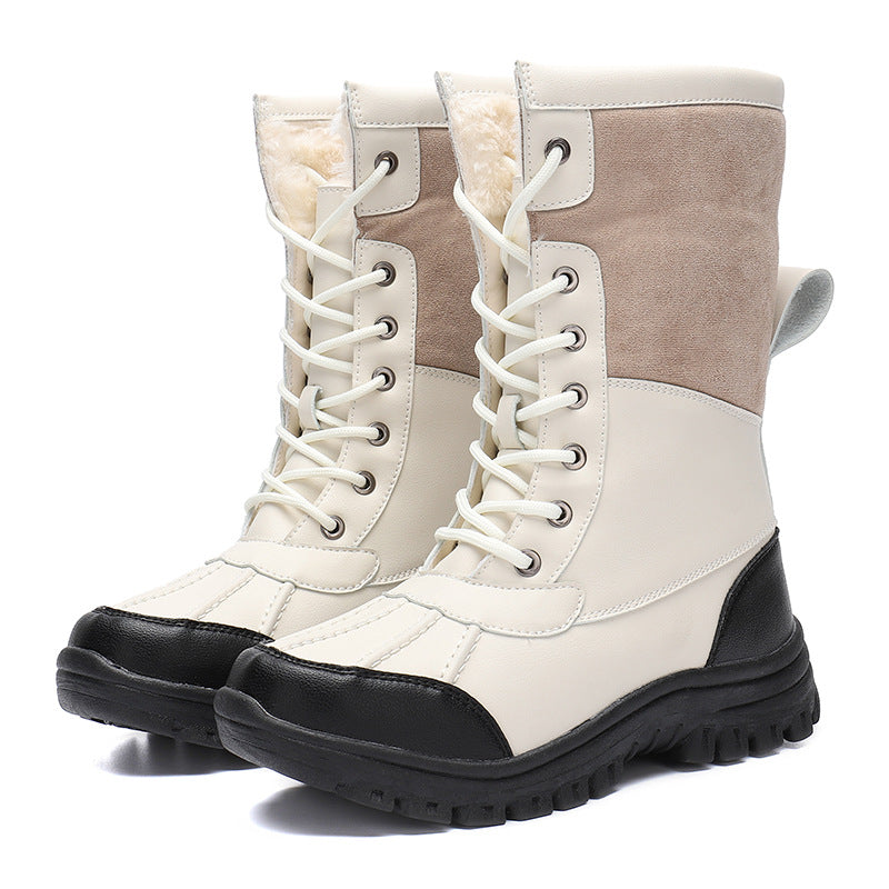 Bottes d'hiver pour femmes avec doublure isolante et semelle antidérapante Chic und Stil