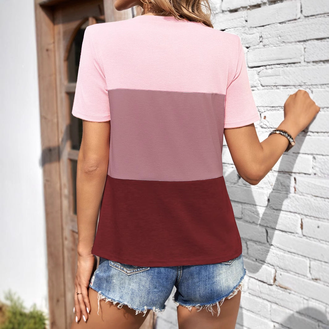 T-shirt femmes avec un choix de couleurs tendance et une coupe décontractée Chic und Stil