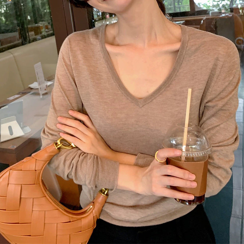 Pull stylé à épaules dénudées Chic und Stil pour femmes