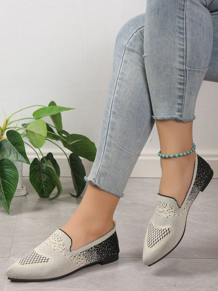 Dames Élégantes et confortables ballerines avec un dessus tendance Chic und Stil