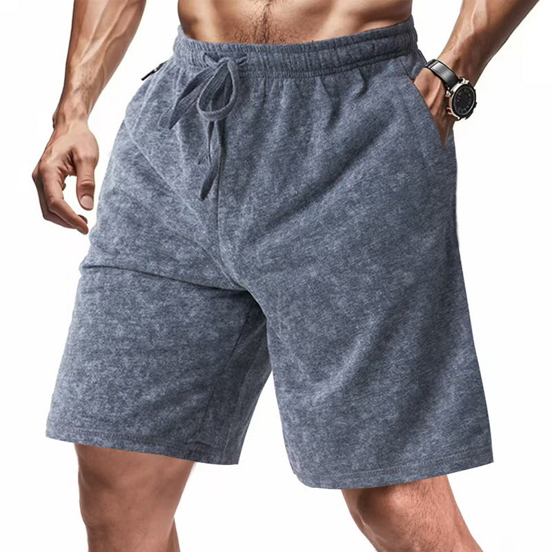 Shorts de loisirs décontractés pour hommes avec taille élastique et poches latérales Chic und Stil