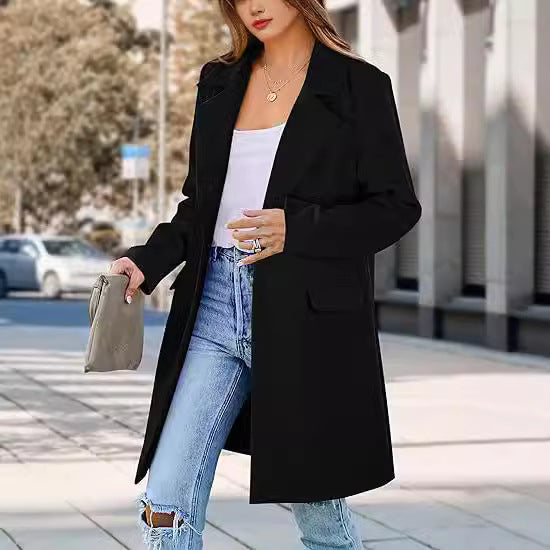 Robe de dessus élégante pour femme avec coupe moderne Chic und Stil