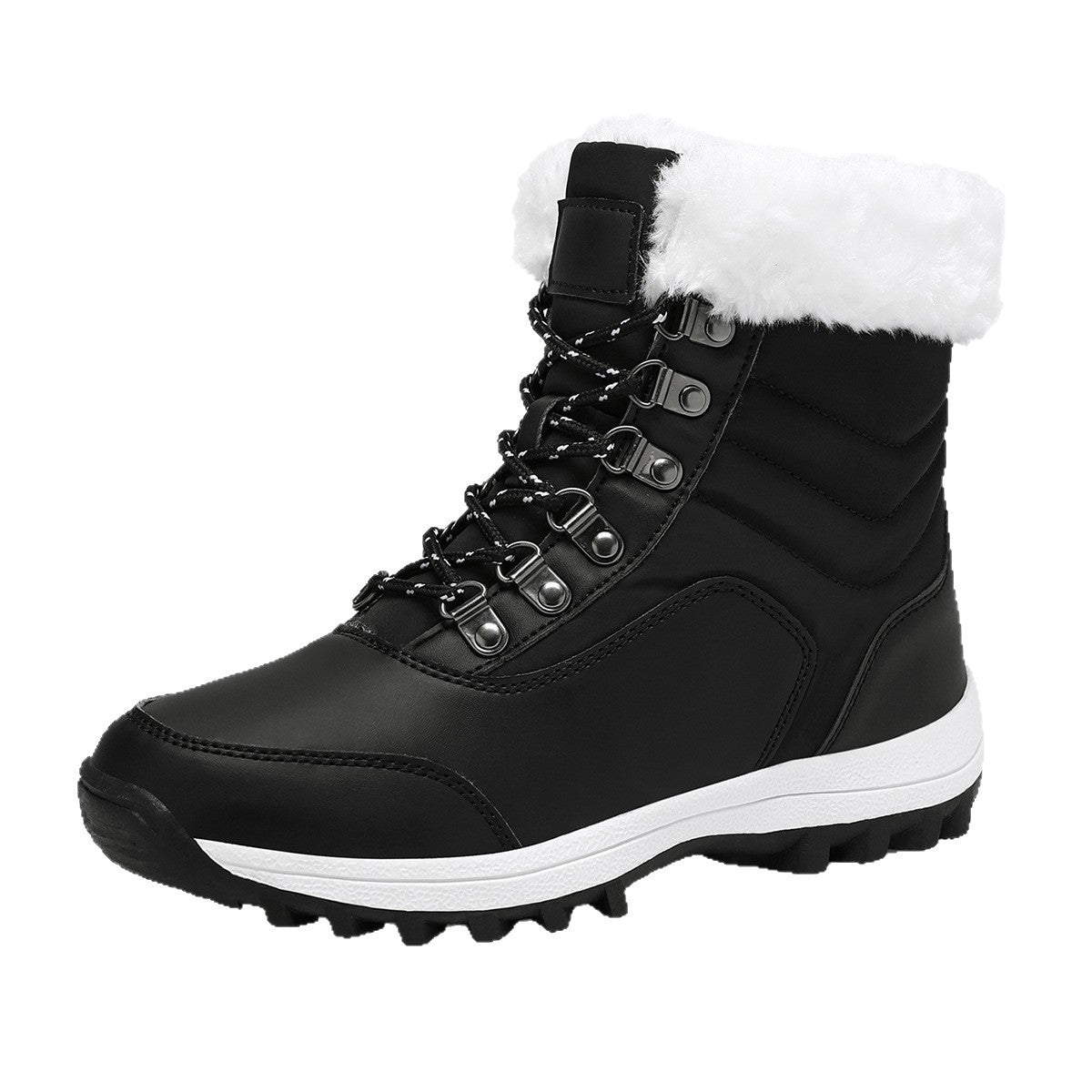 Bottes d'hiver imperméables pour femmes avec doublure en peluche Chic und Stil