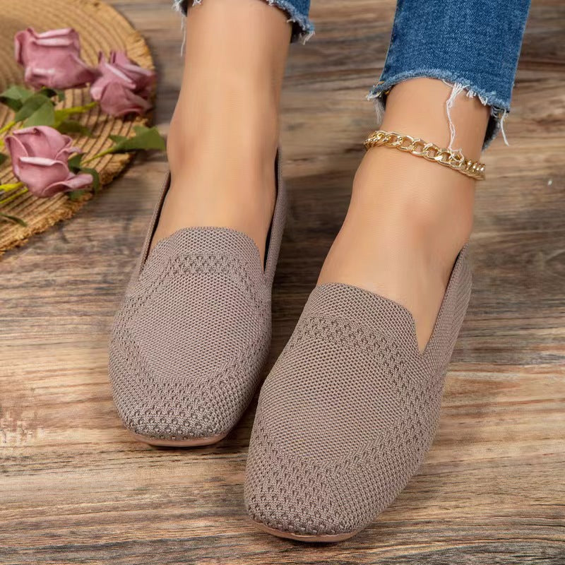 Chaussons en tricot pour femmes Chic und Stil