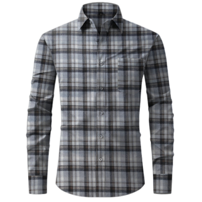 Chemise à carreaux pour hommes Chic und Stil