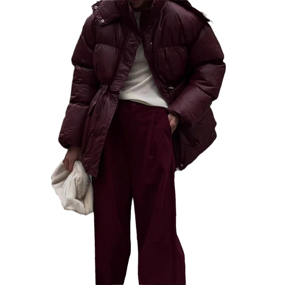 Dames doudoune oversized avec col montant et poches Chic und Stil