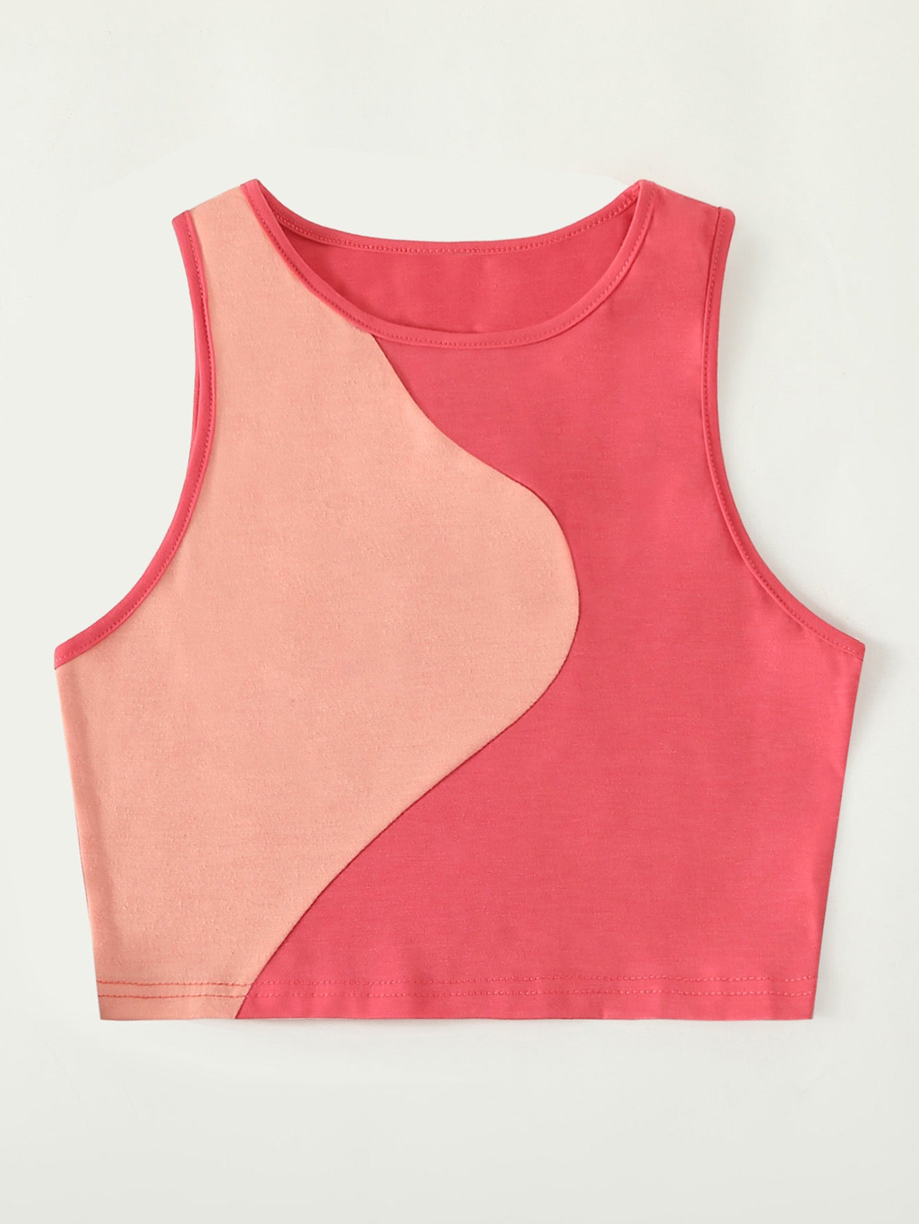 Top court pour femmes avec un design asymétrique et des accents sportifs Chic und Stil