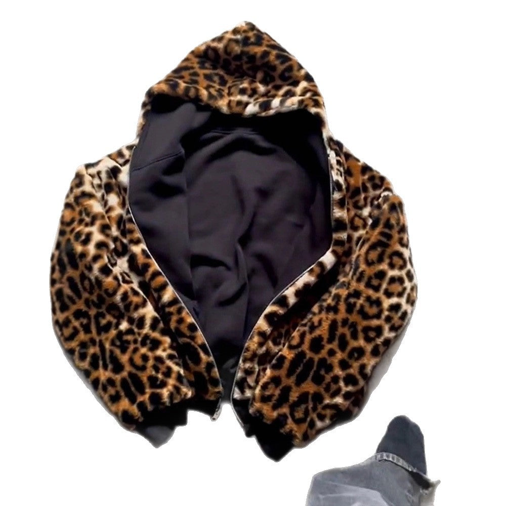 Dames Hoodie avec doublure en fausse fourrure luxueuse Chic und Stil