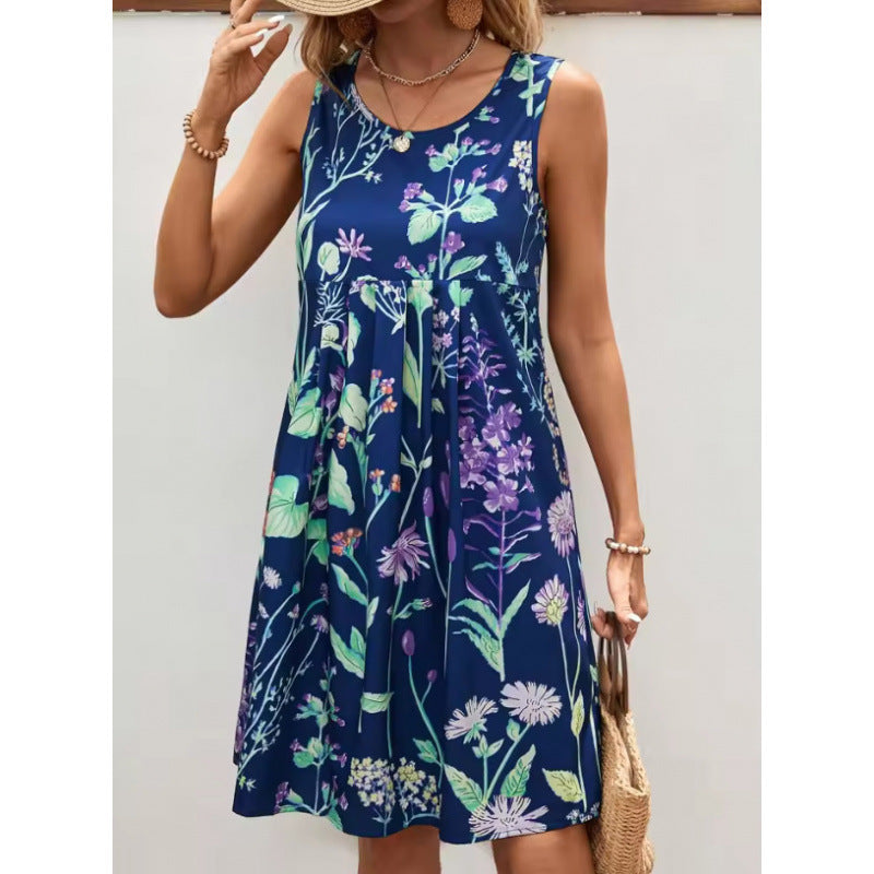 Robe shift sans manches décontractée pour femmes Chic und Stil