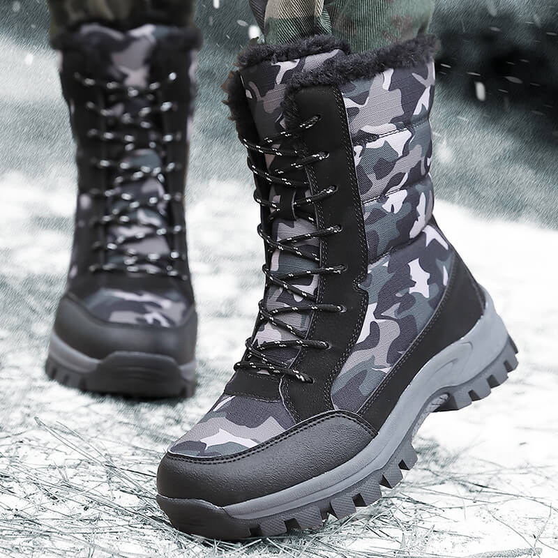 Bottes d'hiver pour femmes avec profil robuste et doublure isolante Chic und Stil