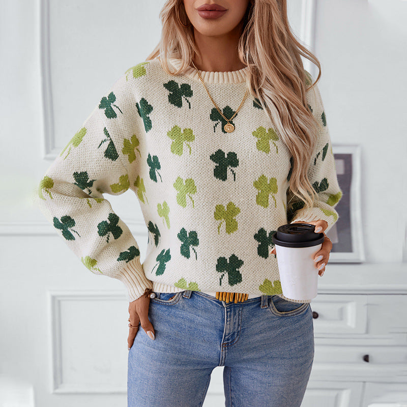 Pull femme à motifs Chic und Stil