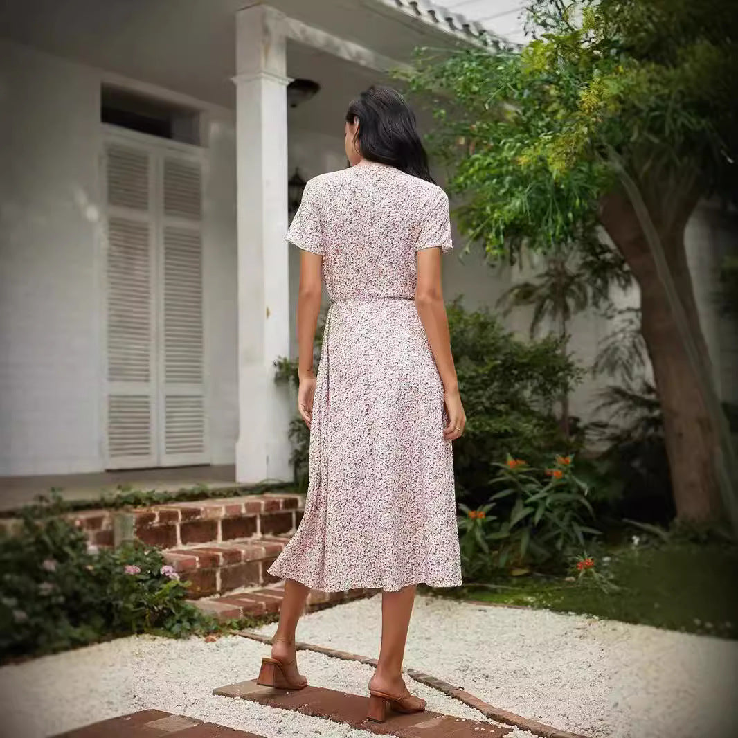 Robe maxi florale pour femmes Chic und Stil