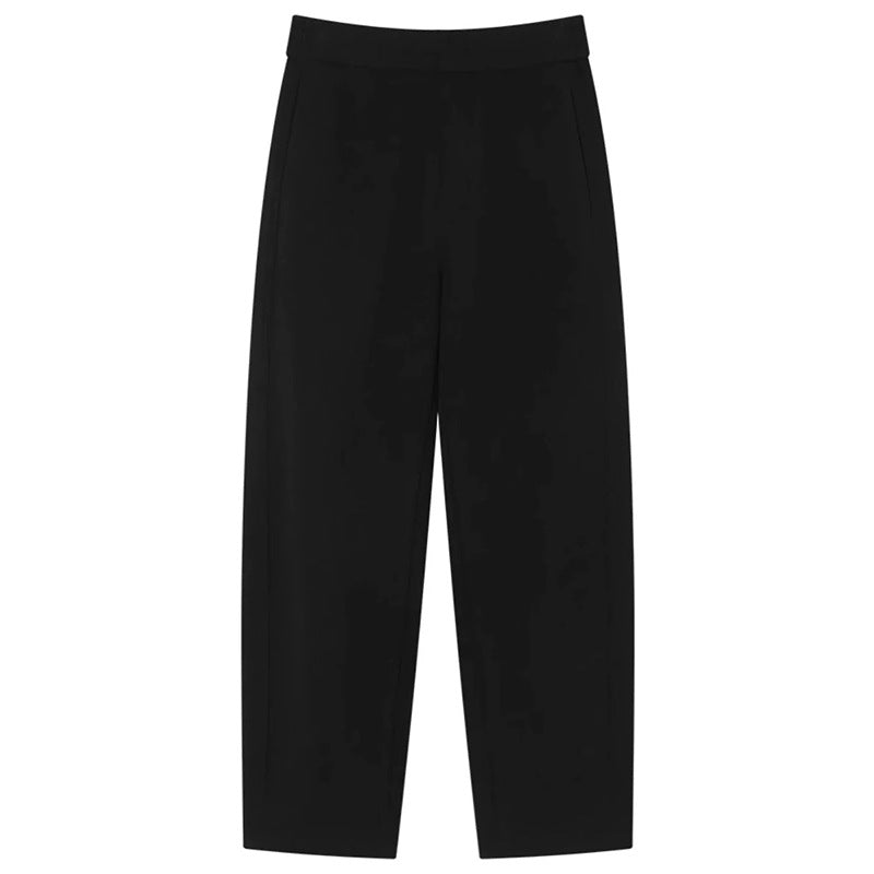 Pantalons de détente pour femmes à taille haute et jambes larges Chic und Stil