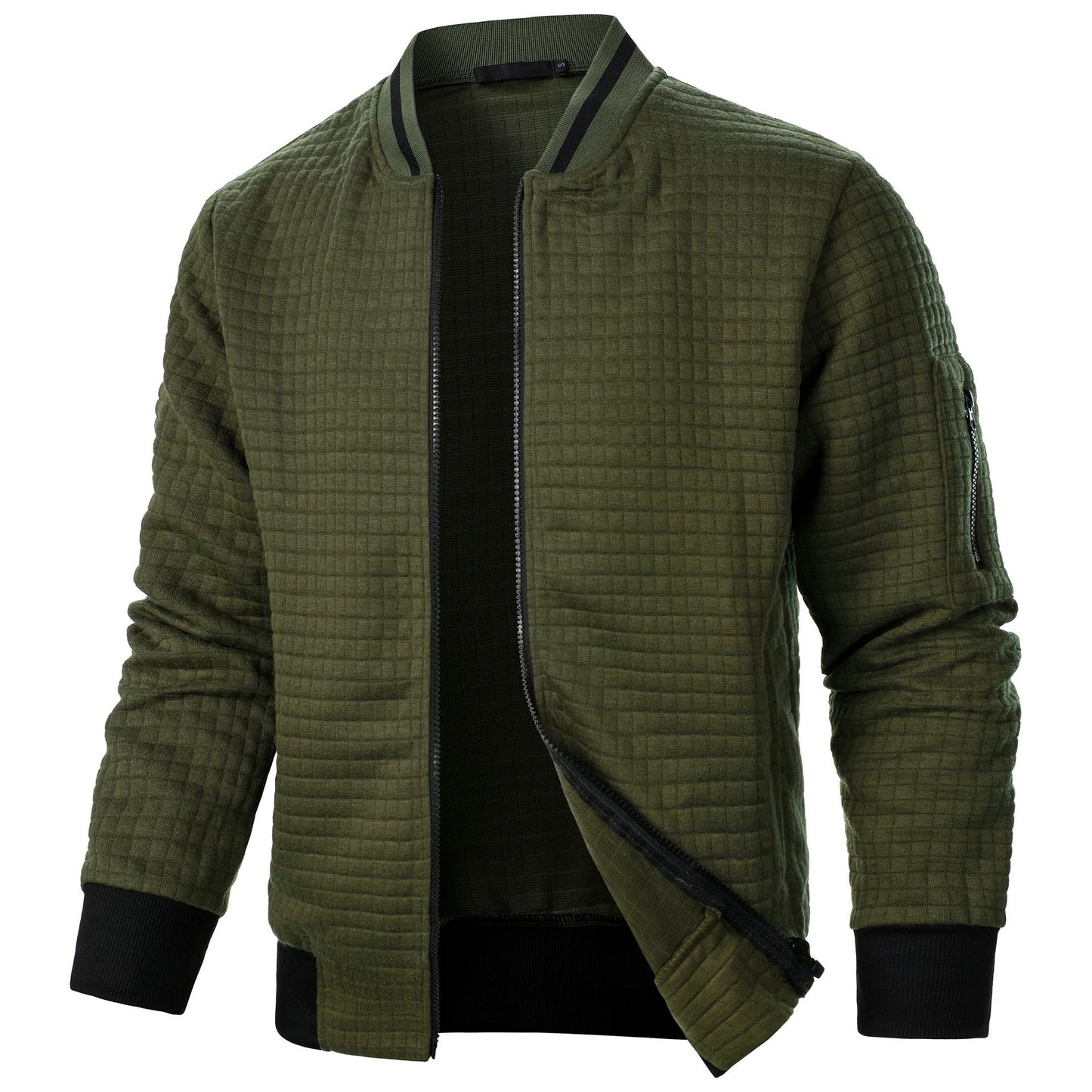 Veste de sport pour homme avec un design structuré innovant Chic und Stil