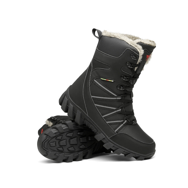 Bottes de randonnée d'hiver pour femmes avec doublure isolante et semelle antidérapante Chic und Stil