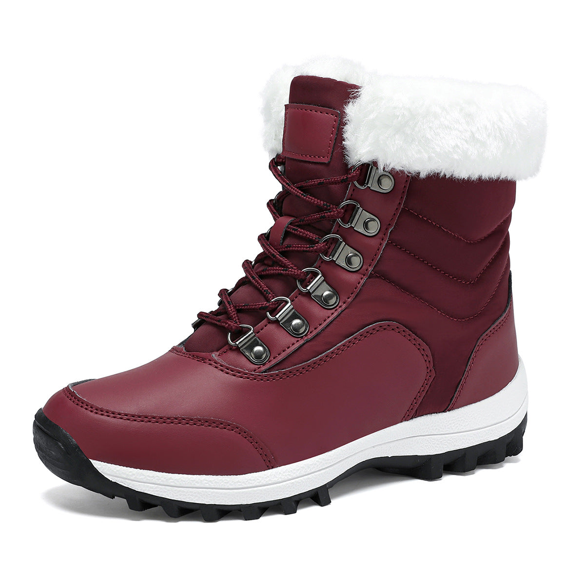 Bottes d'hiver imperméables pour femmes avec doublure en peluche Chic und Stil