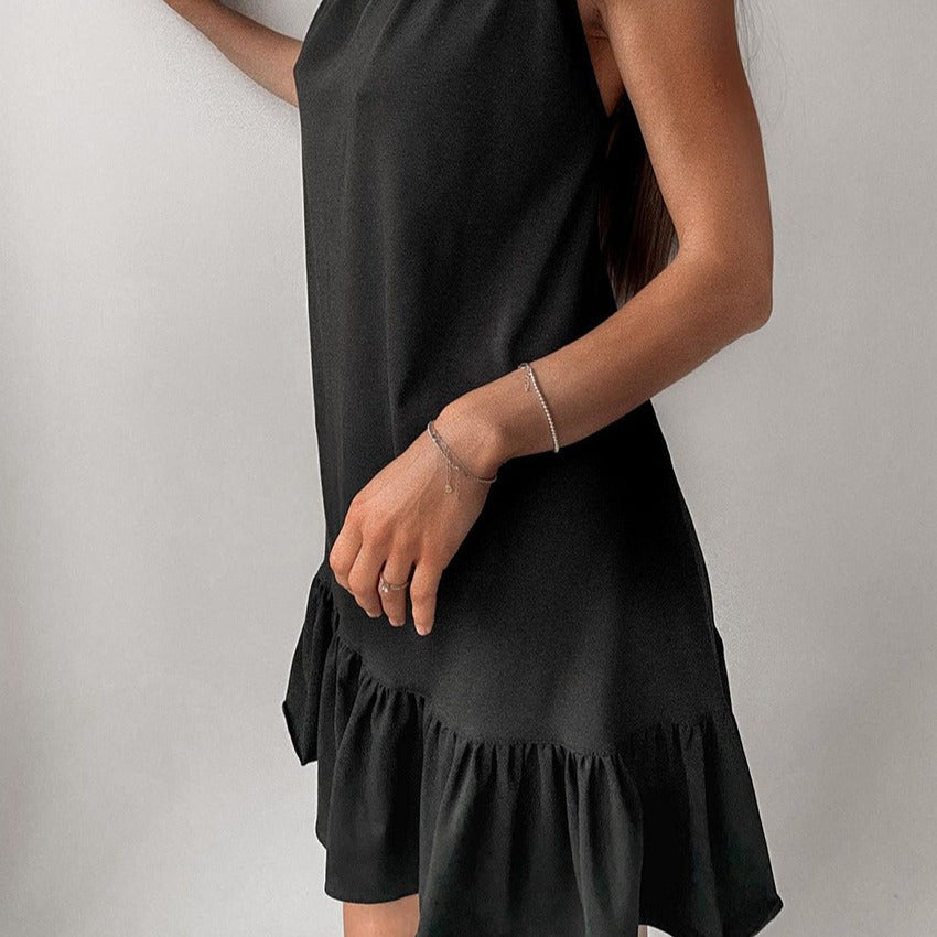 T-shirt d'été en dentelle légère pour femmes avec des détails en volants Chic und Stil
