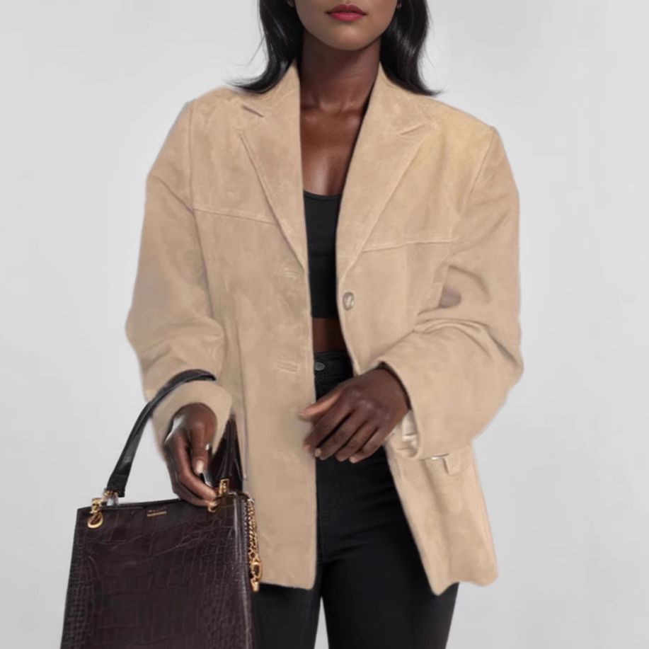 Blazer urbain pour femmes à la coupe décontractée Chic und Stil