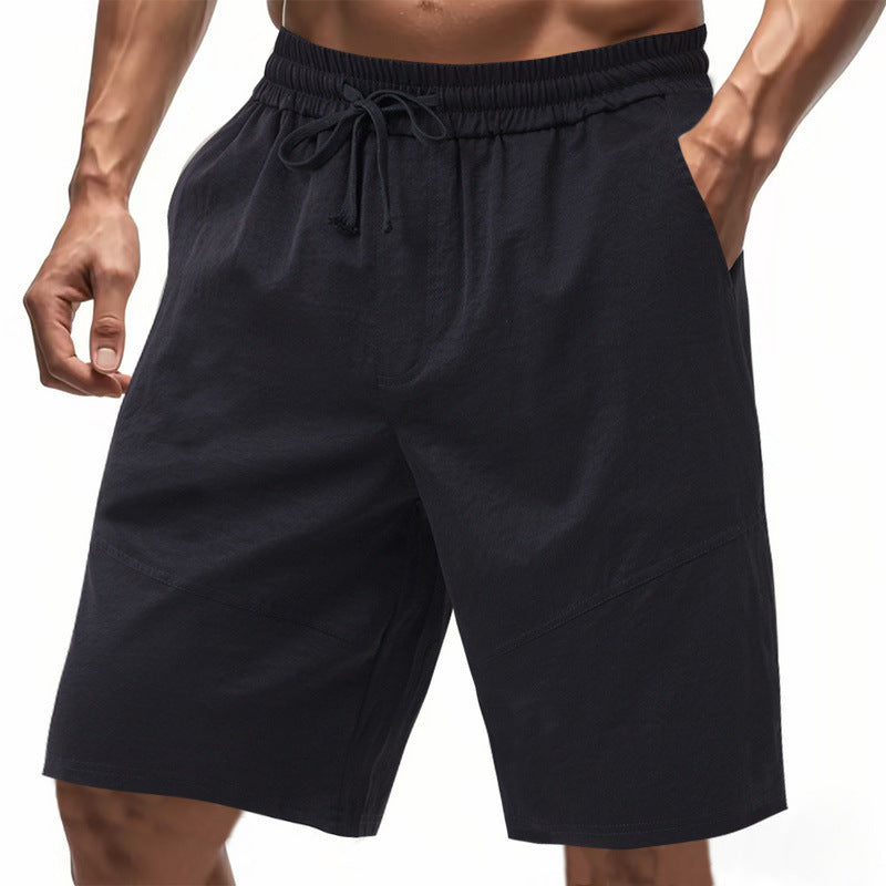 Shorts de loisirs confortables pour hommes avec taille élastique et poches latérales pratiques Chic und Stil