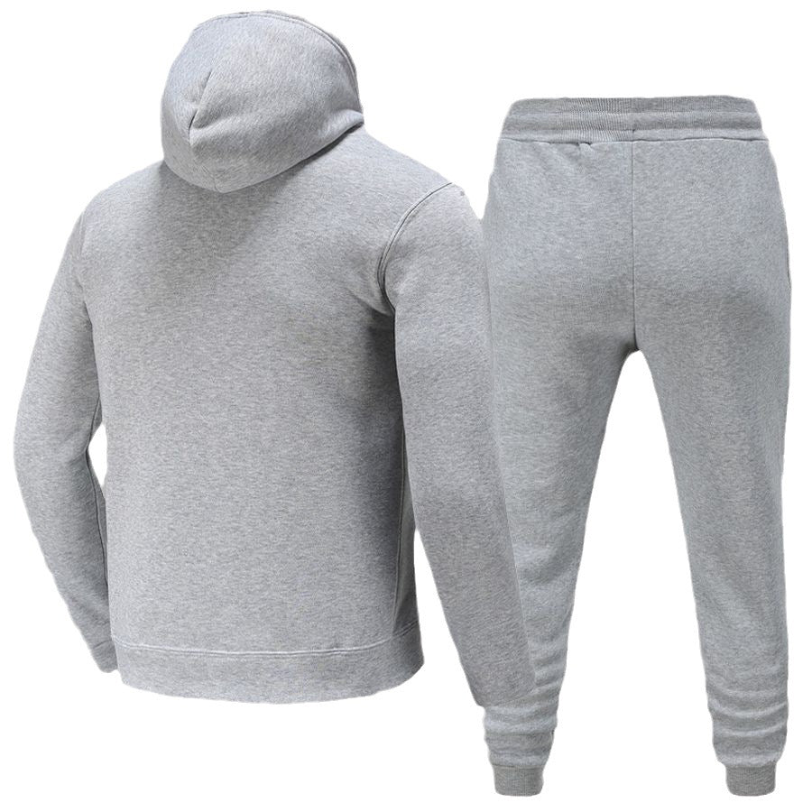 Women's hoodie and jogger pants set with eye-catching plush pattern Chic and Style