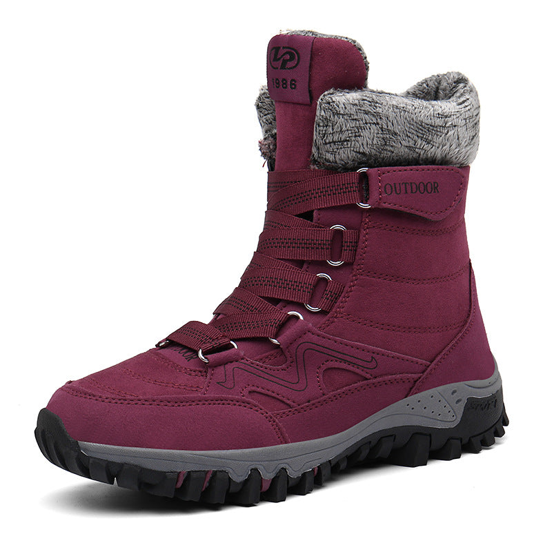Bottes d'hiver imperméables pour femmes avec doublure isolée Chic und Stil