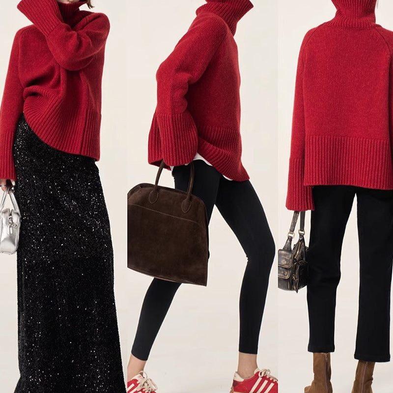 Pull en tricot surdimensionné pour femmes Chic und Stil