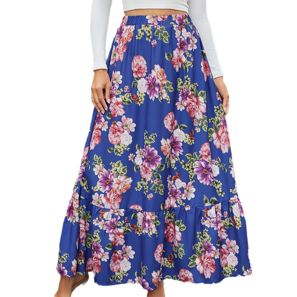 Chic and Style floral maxi skirts women