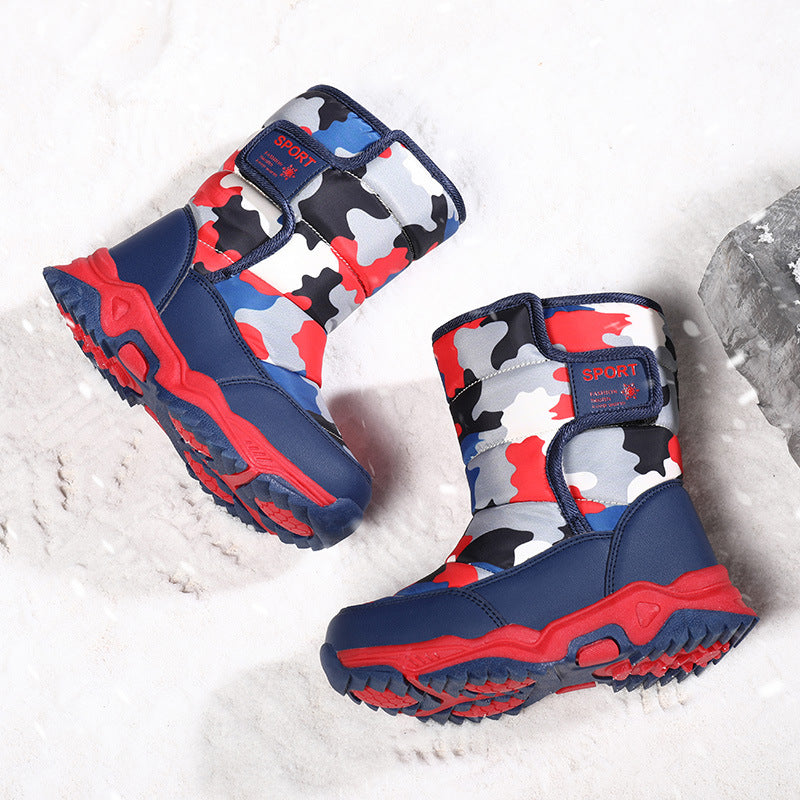 Bottes d'hiver chaudes et rembourrées pour femmes Chic und Stil