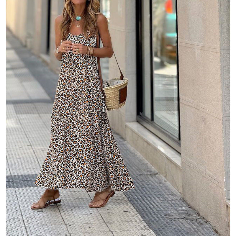 Robe maxi femme avec bretelles réglables Chic und Stil