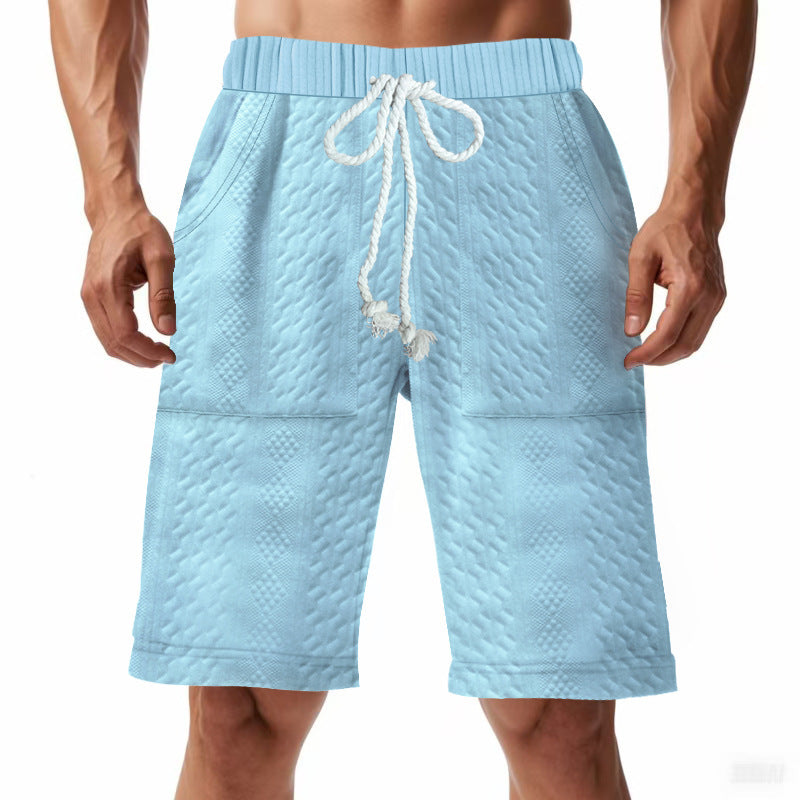 Shorts de bain sportifs pour hommes avec taille élastique et cordon de serrage Chic und Stil