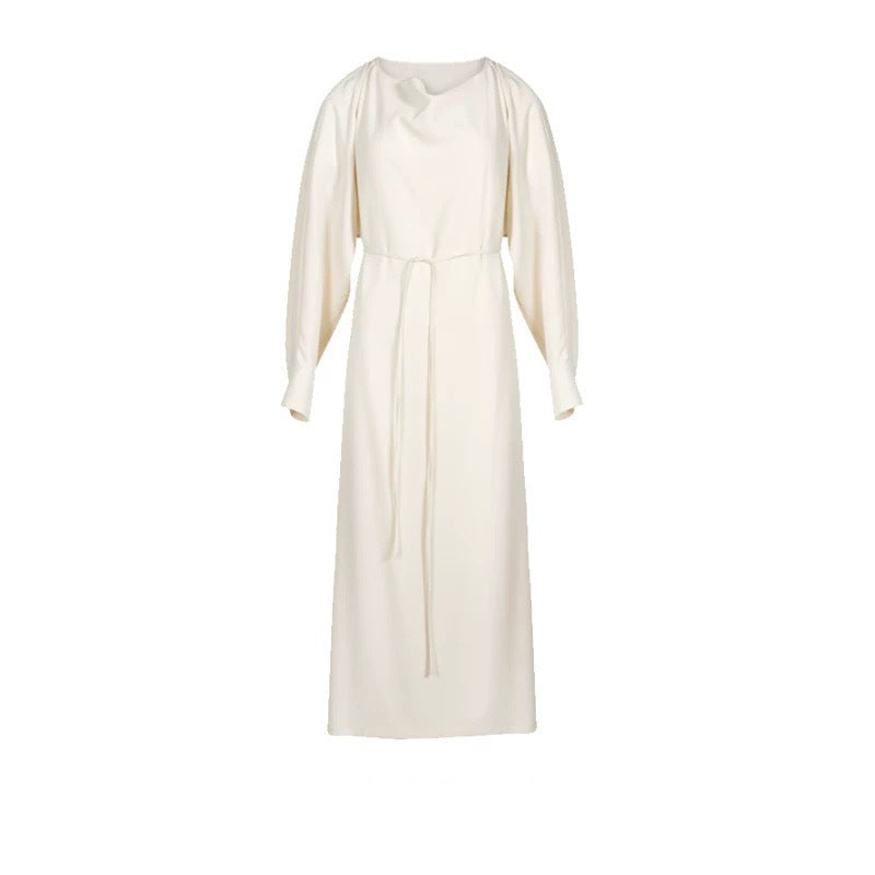 Robe midi élégante à manches longues pour femmes Chic und Stil