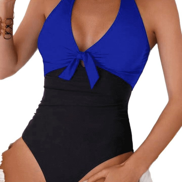 Maillot de bain une pièce Femme avec détail de noeud raffiné Chic und Stil