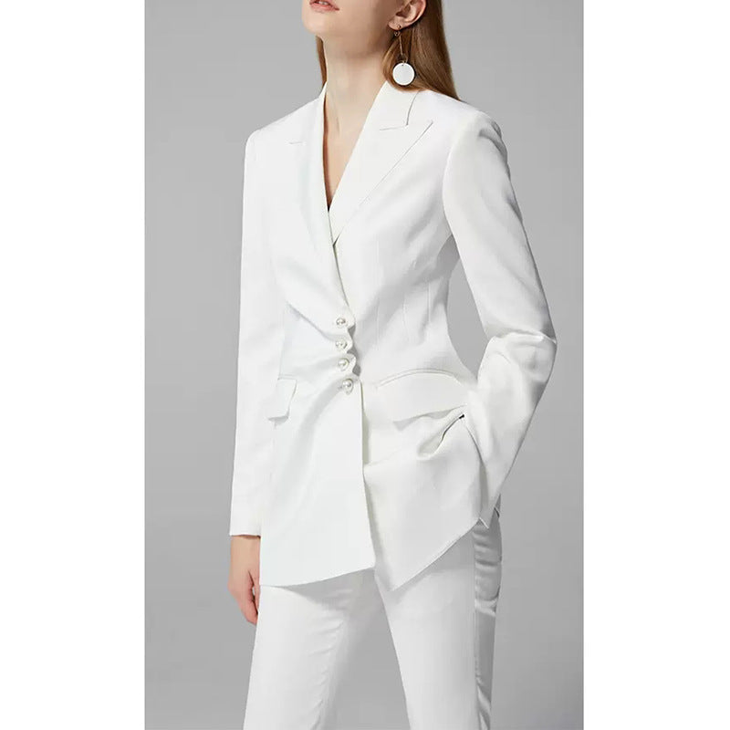 Blazer ajusté à la mode pour femmes Chic und Stil