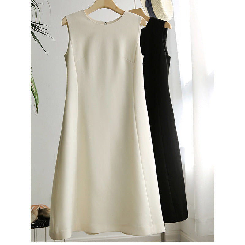 Robe midi classique A-line pour femmes Chic und Stil