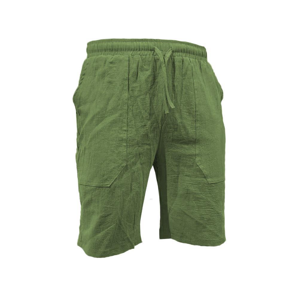 Pantalons de loisirs légers pour hommes en lin respirant Chic und Stil
