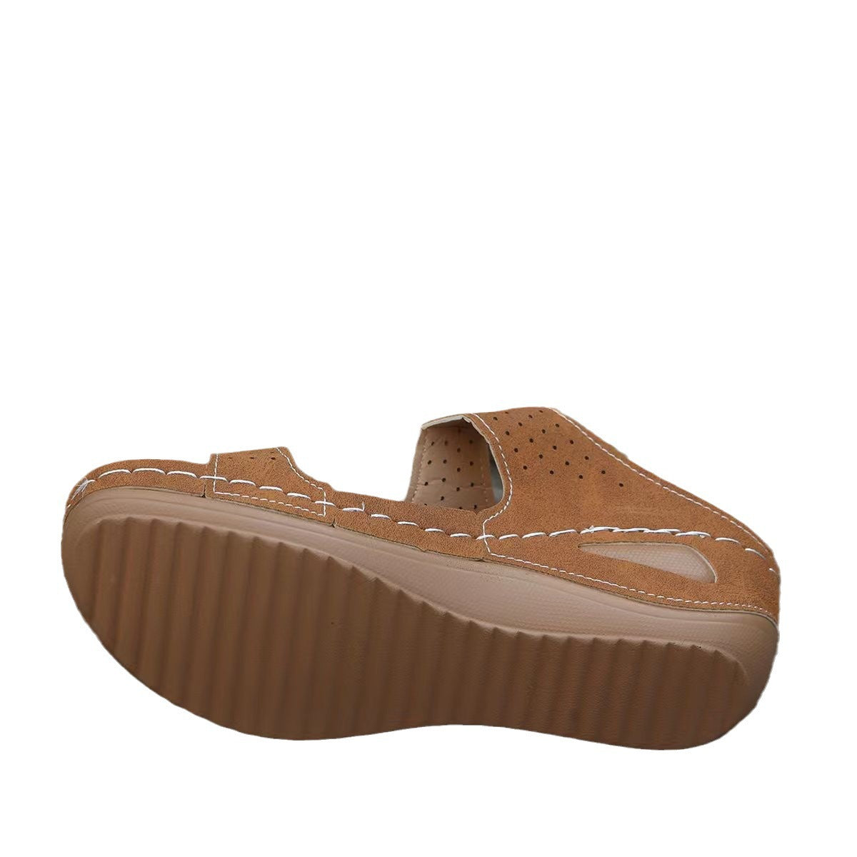 Sandales confortables pour femmes avec décor floral et tige en matériau respirant Chic und Stil