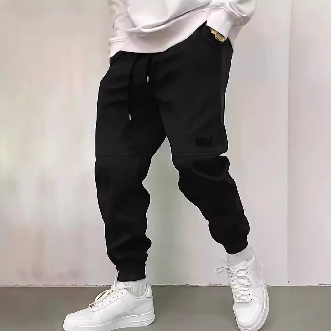 Pantalon de jogging décontracté pour hommes avec taille élastique et poches latérales Chic und Stil