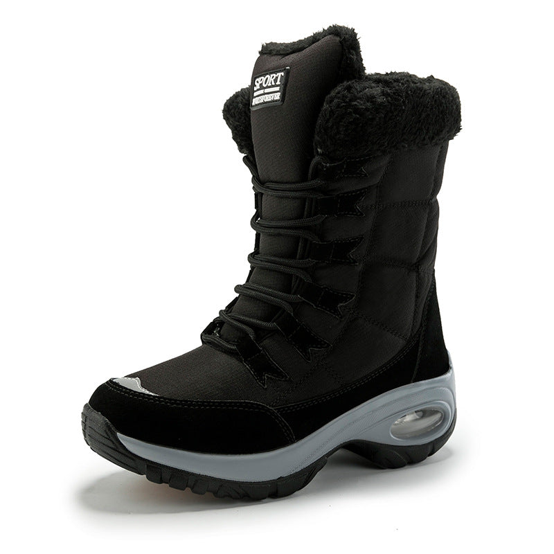 Bottes d'hiver thermiques pour femmes avec semelle antidérapante et doublure isolante Chic und Stil