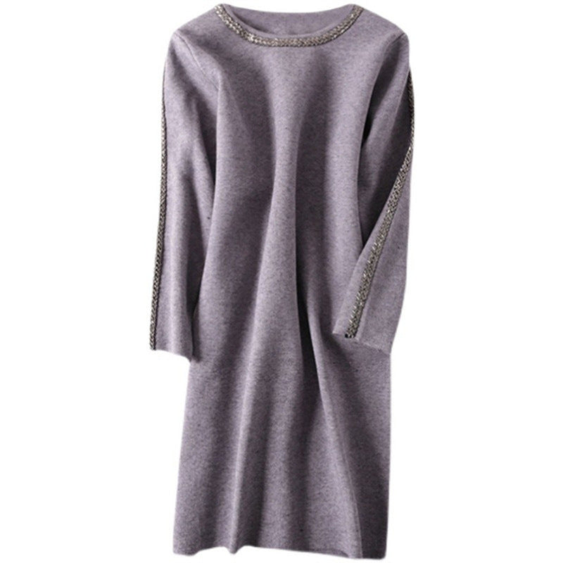 Robe pull décontractée élégante pour femmes Chic und Stil