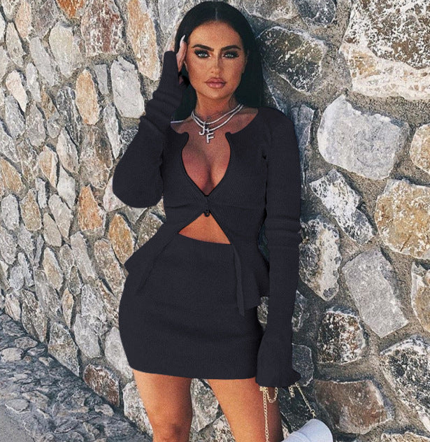 Robe bodycon découpée flirty Chic und Stil pour femmes