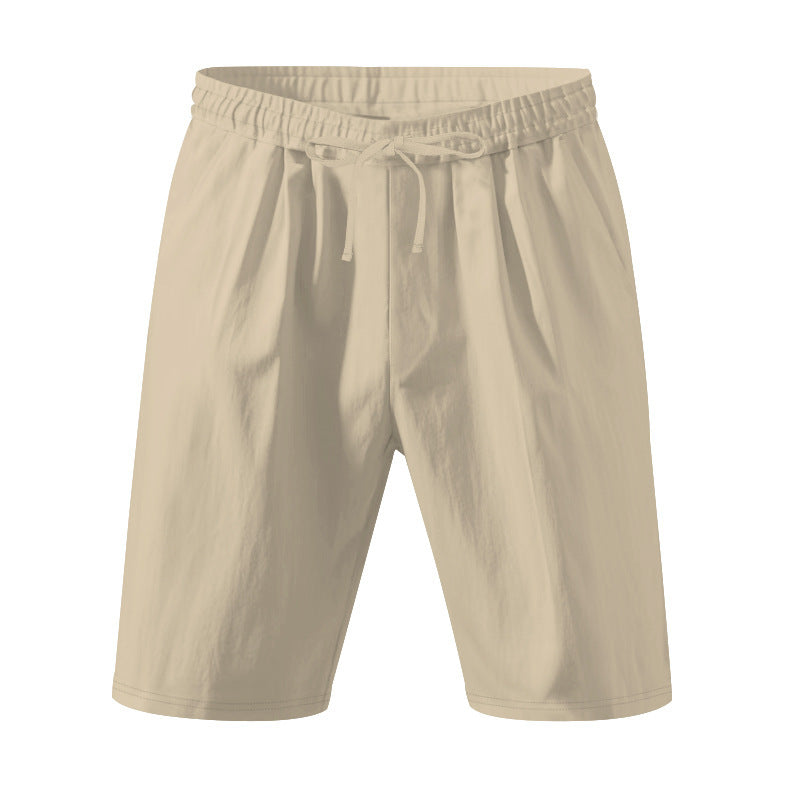 Shorts de loisirs pour hommes en matériau léger et respirant avec une taille élastique Chic und Stil